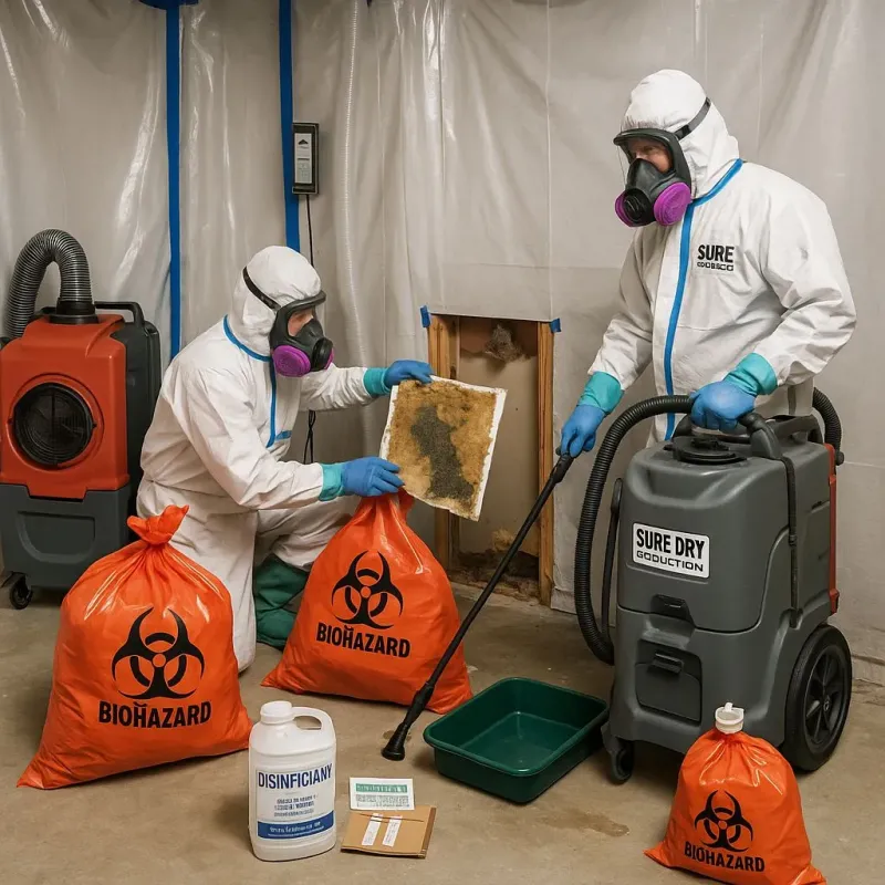 Contaminated Water Handling Protocols process in Rusk, TX