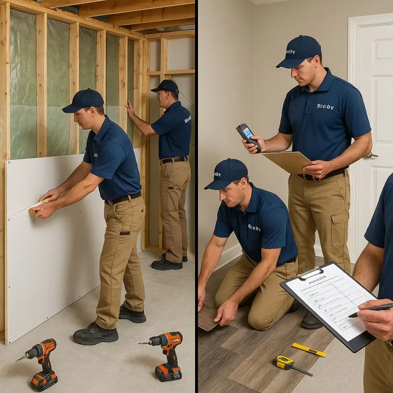 Repairs and Reconstruction process in Rusk, TX